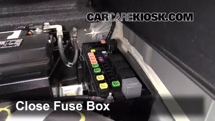 2012 charger fuse box location